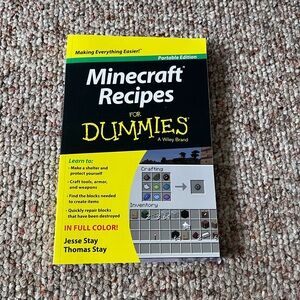 MINECRAFT RECIPES FOR DUMMIES (FOR DUMMIES SERIES) By Jesse Stay & Thomas Stay
